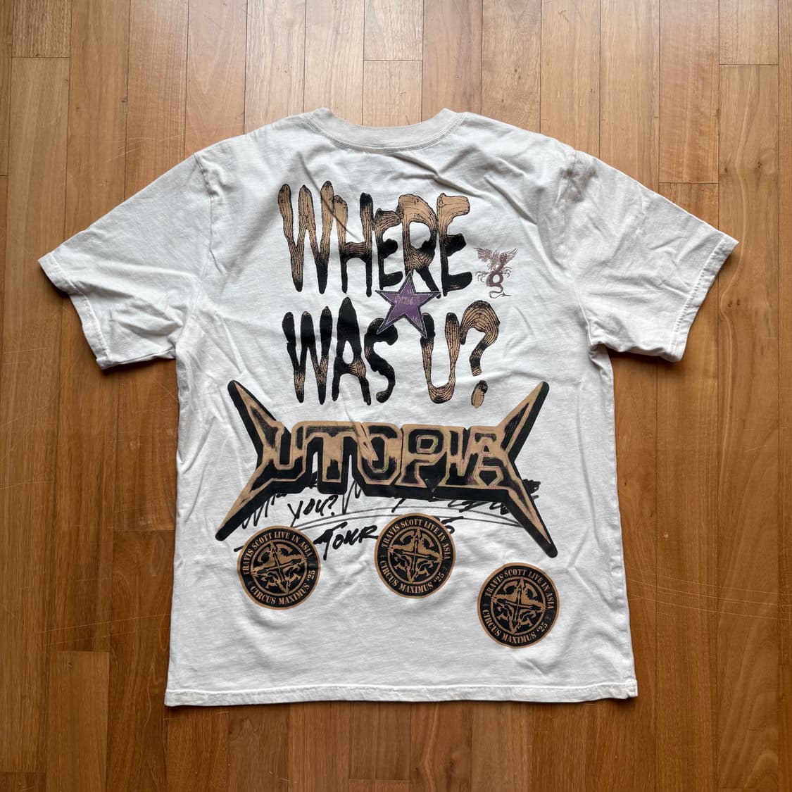 L 트래비스 스캇 머천 티셔츠 상품이미지2