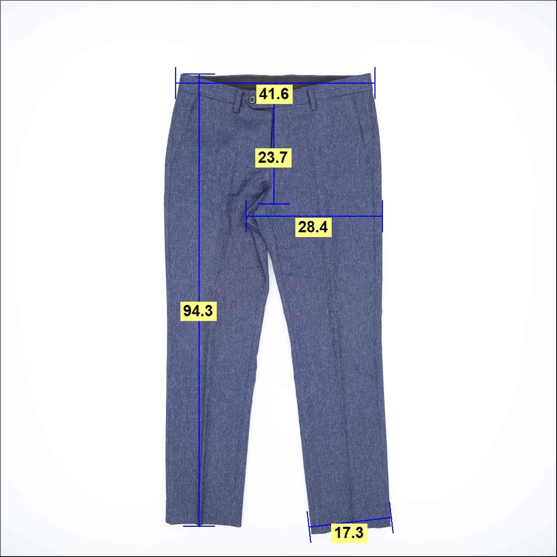 78 킨록 체크 슬랙스 (얇음) 0409H1 상품이미지6