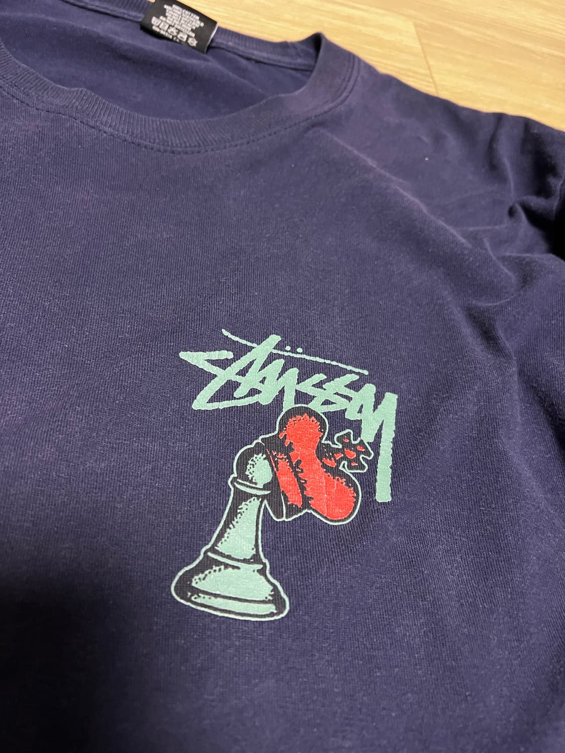 스투시 체스티 롱슬리브 빈티지 M 상품이미지2