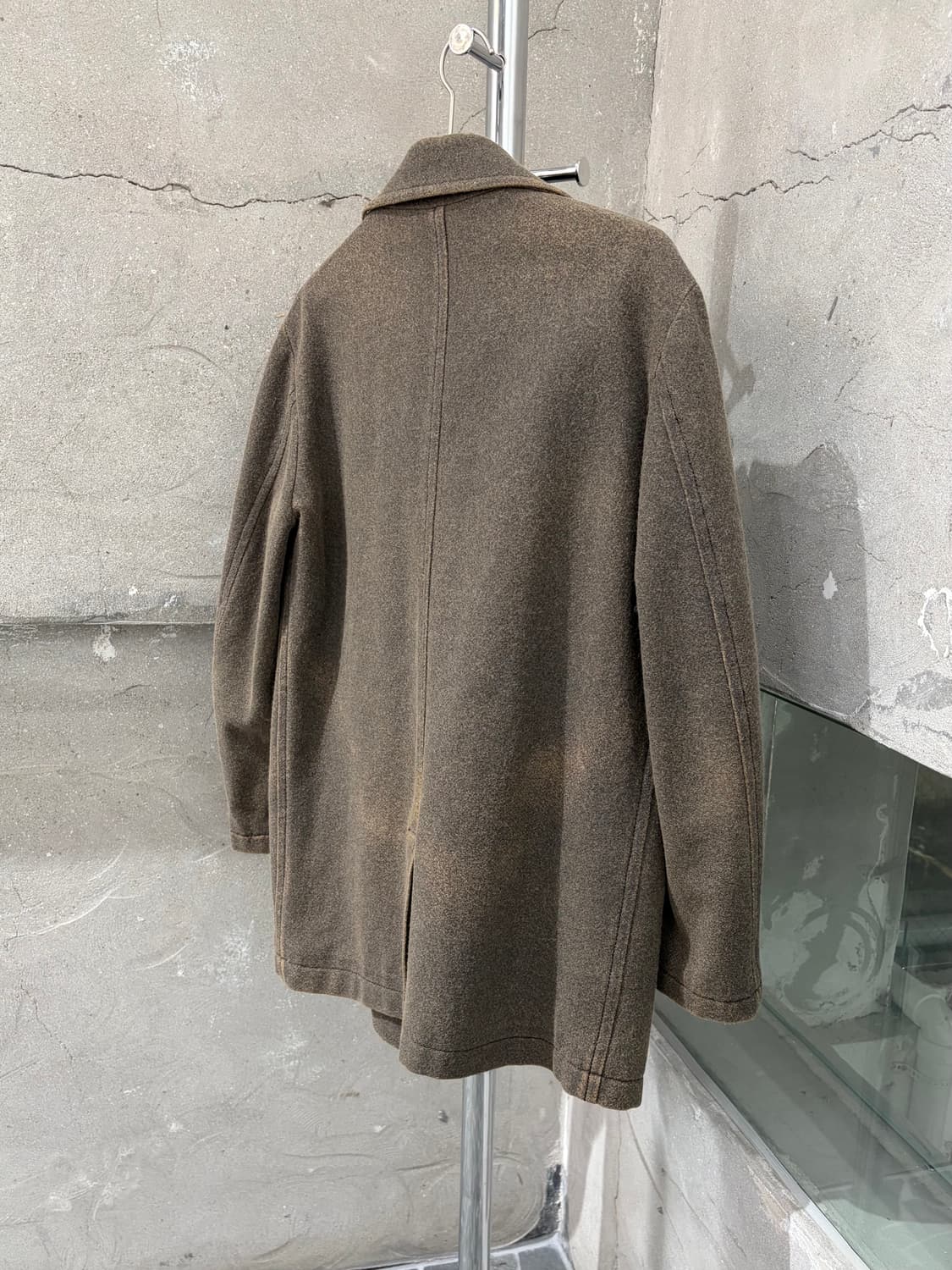 A.A.R Yohji Design Studio 울 피코트 상품이미지4