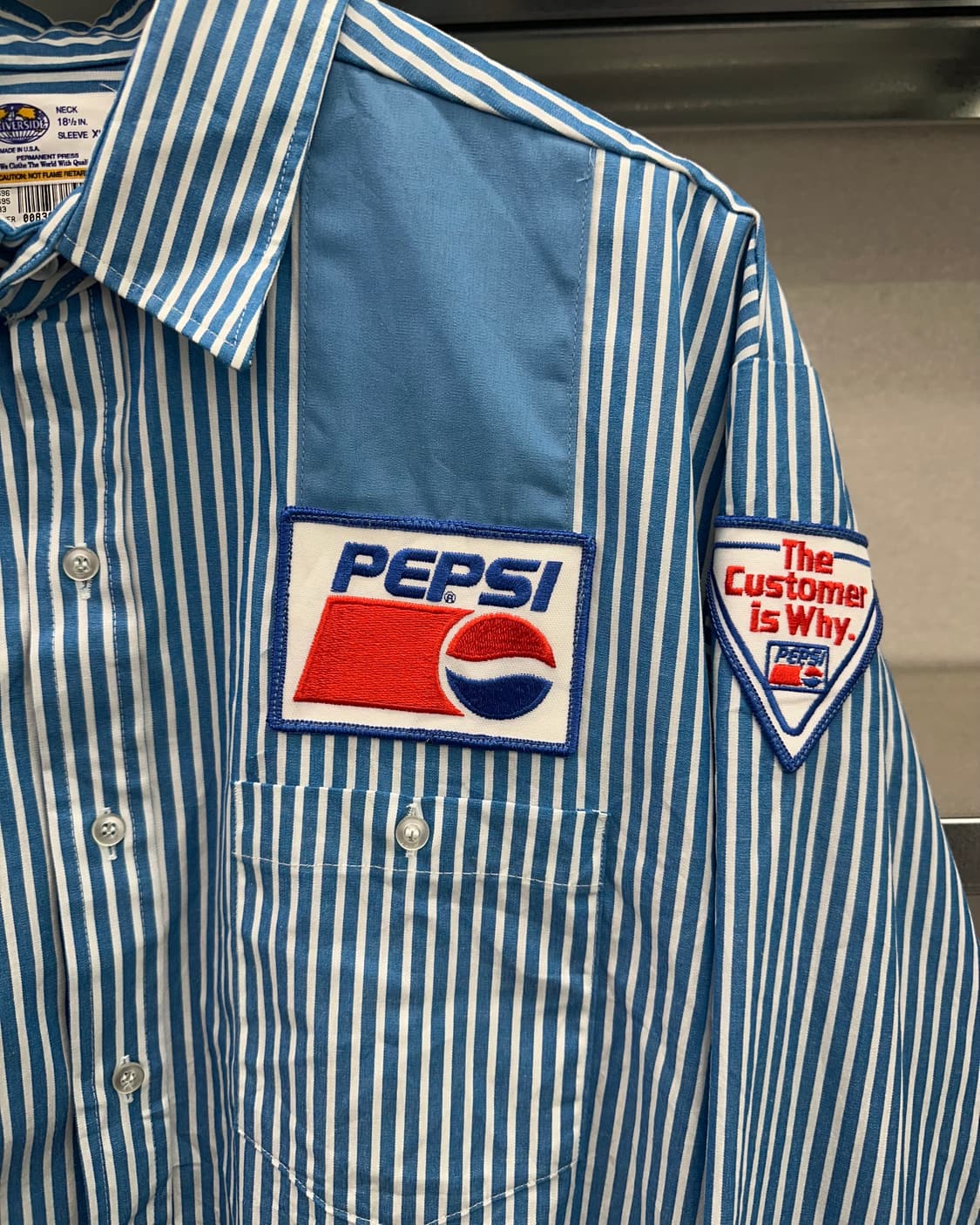 (2XL~3XL)90'S PEPSI USA 셔츠-M2425 상품이미지2