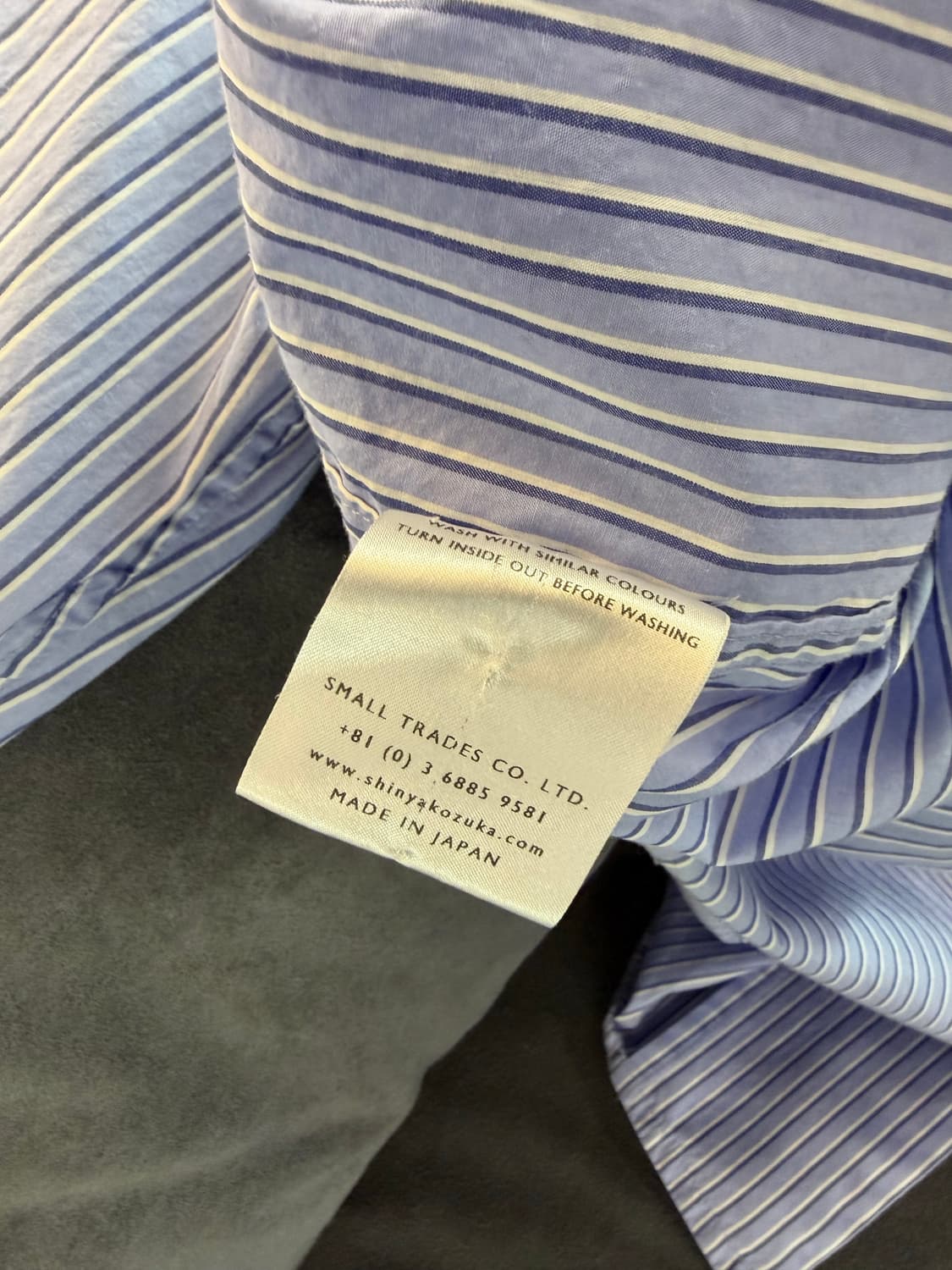 신야코즈카 22SS 스트라이프 셔츠 상품이미지9