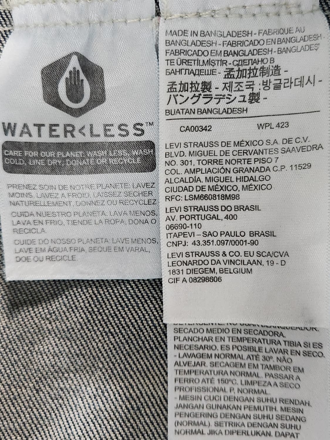 리바이스 새상품 트러커 데님 자켓 M (100추천해요) 상품이미지7