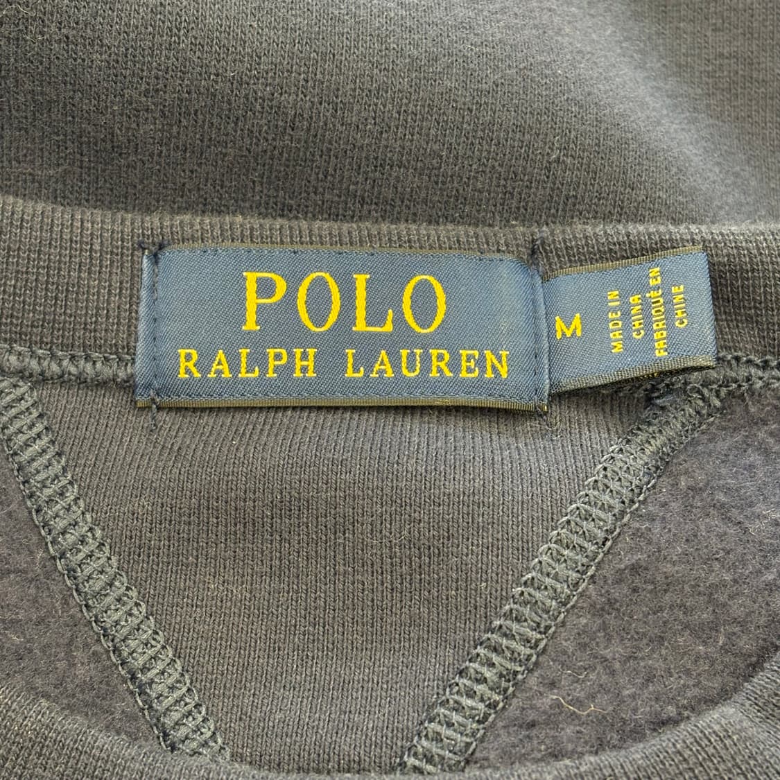 Polo Ralph Lauren 네이비 기모 맨투맨 상품이미지3