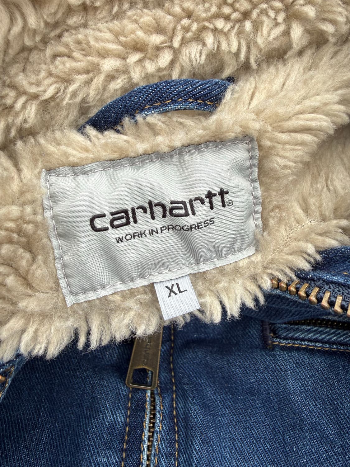 Carhartt 칼하트 셰르파 데님 워크자켓 상품이미지3