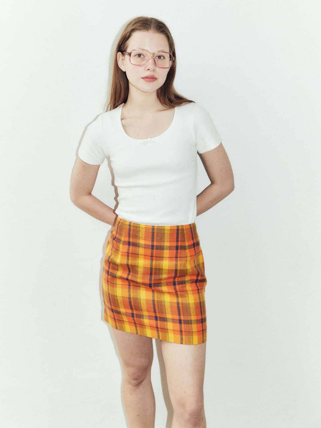 포니테일 리본 티셔츠 (새상품) 상품이미지1