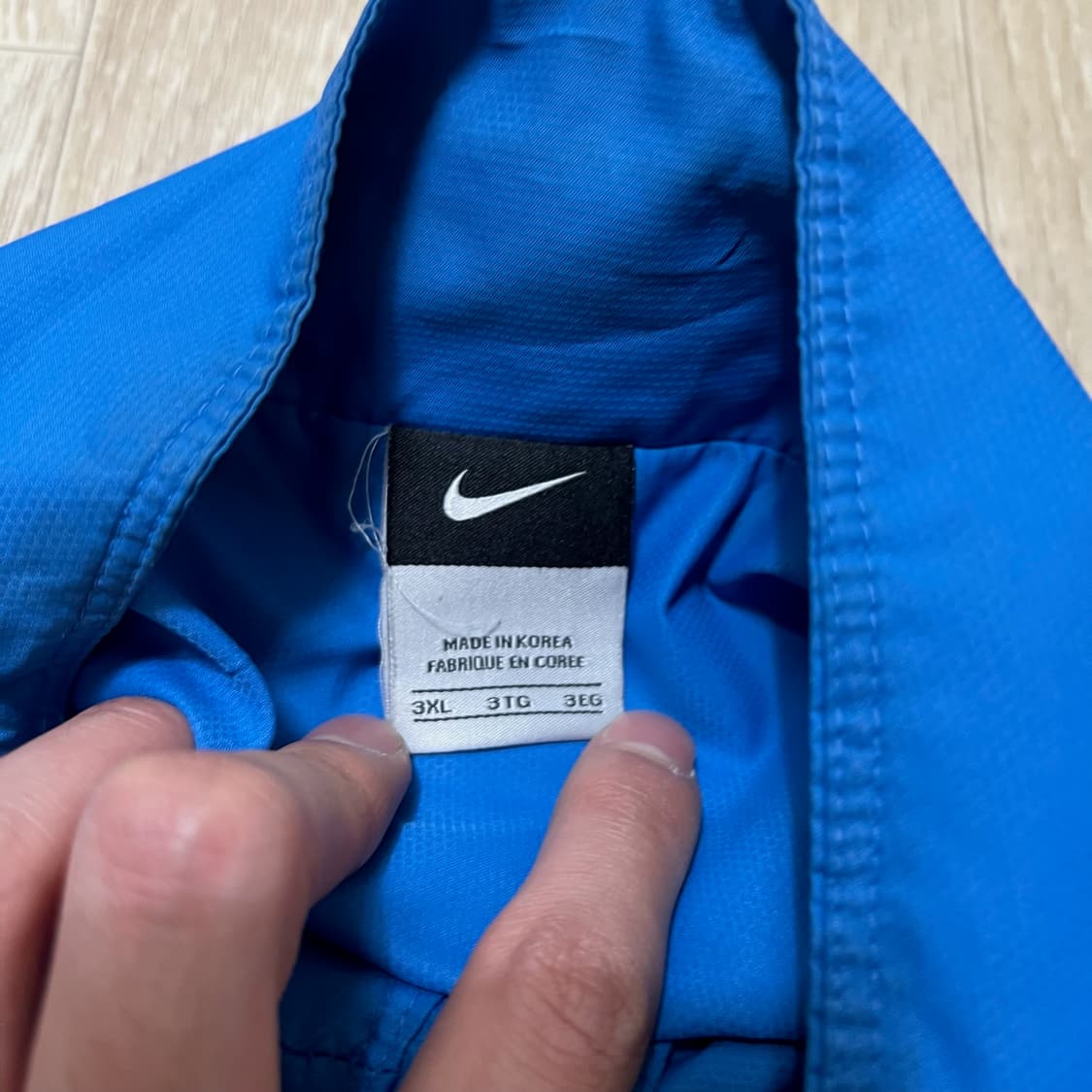 나이키 스우시 바람막이 자켓 3XL  상품이미지4