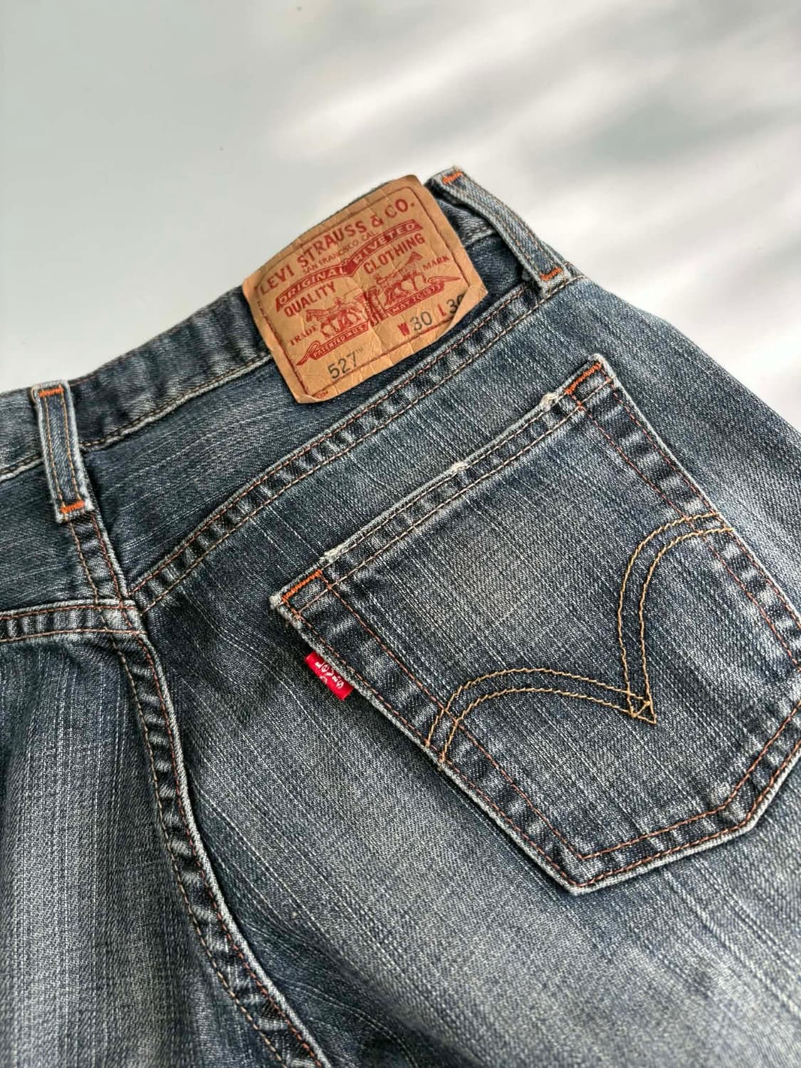 [30/30] 리바이스 527 로우 부츠컷 데님 팬츠 상품이미지5