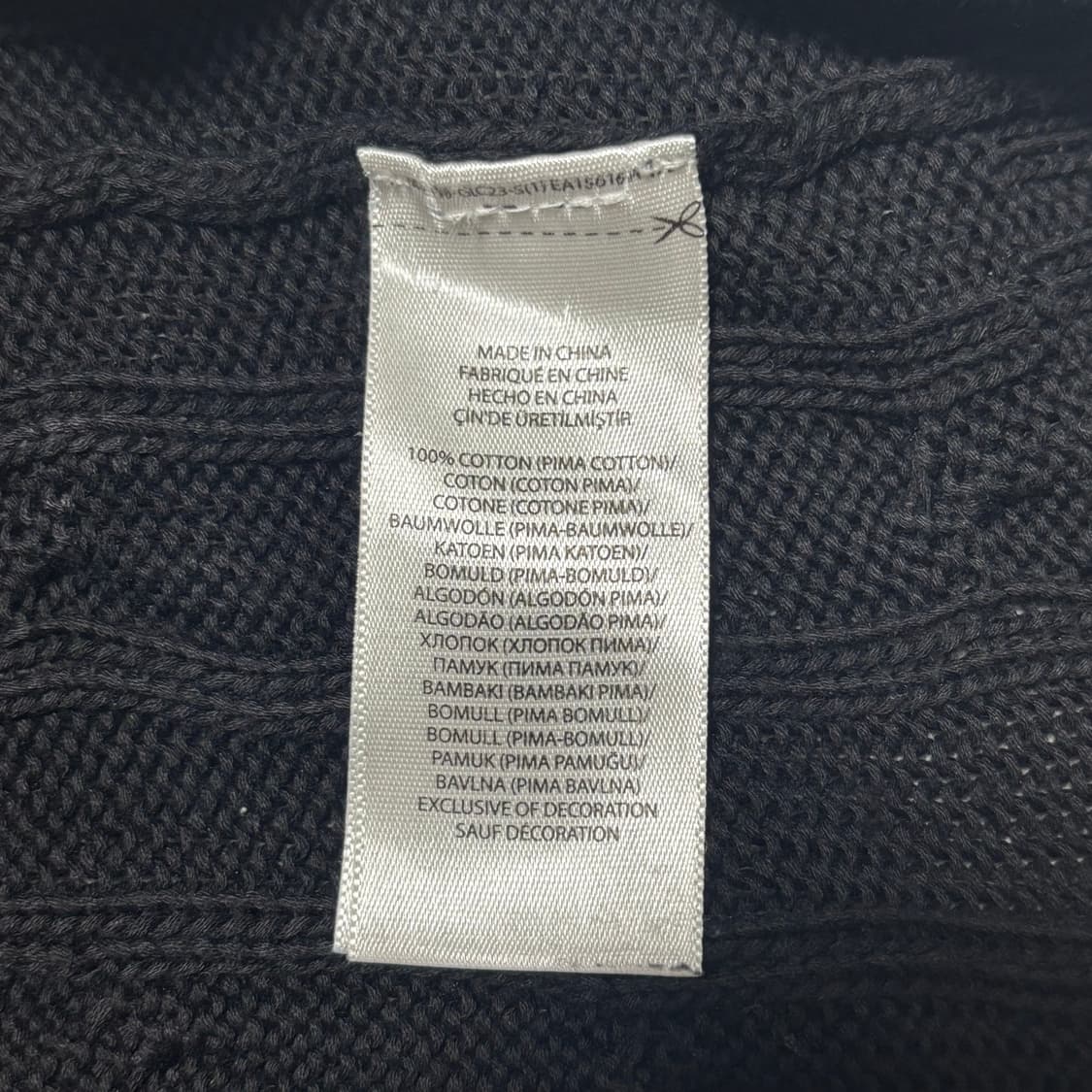 S 여성용 폴로랄프로렌 피마코튼 케이블니트 상품이미지5