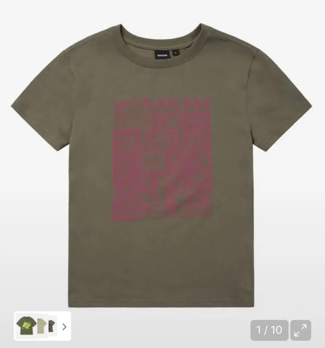 아캄 하프 반팔티 1 상품이미지1