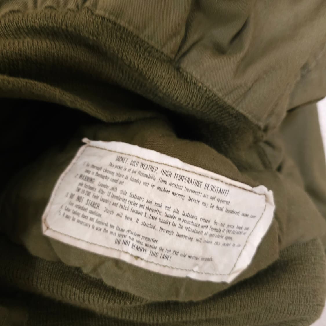 1980 U.S Army CVC Tanker Jacket 상품이미지4