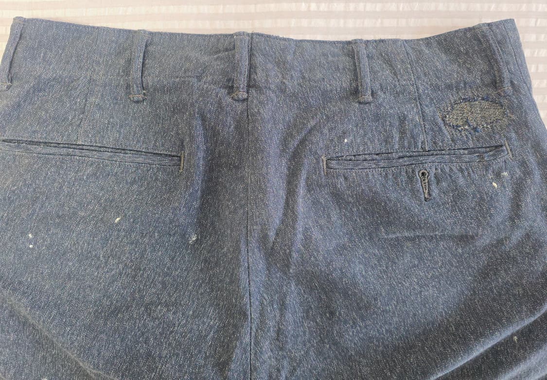 ​[RRL] 더블알엘 신치백 빈티지 더티 워싱 데님 (34x32) 상품이미지3