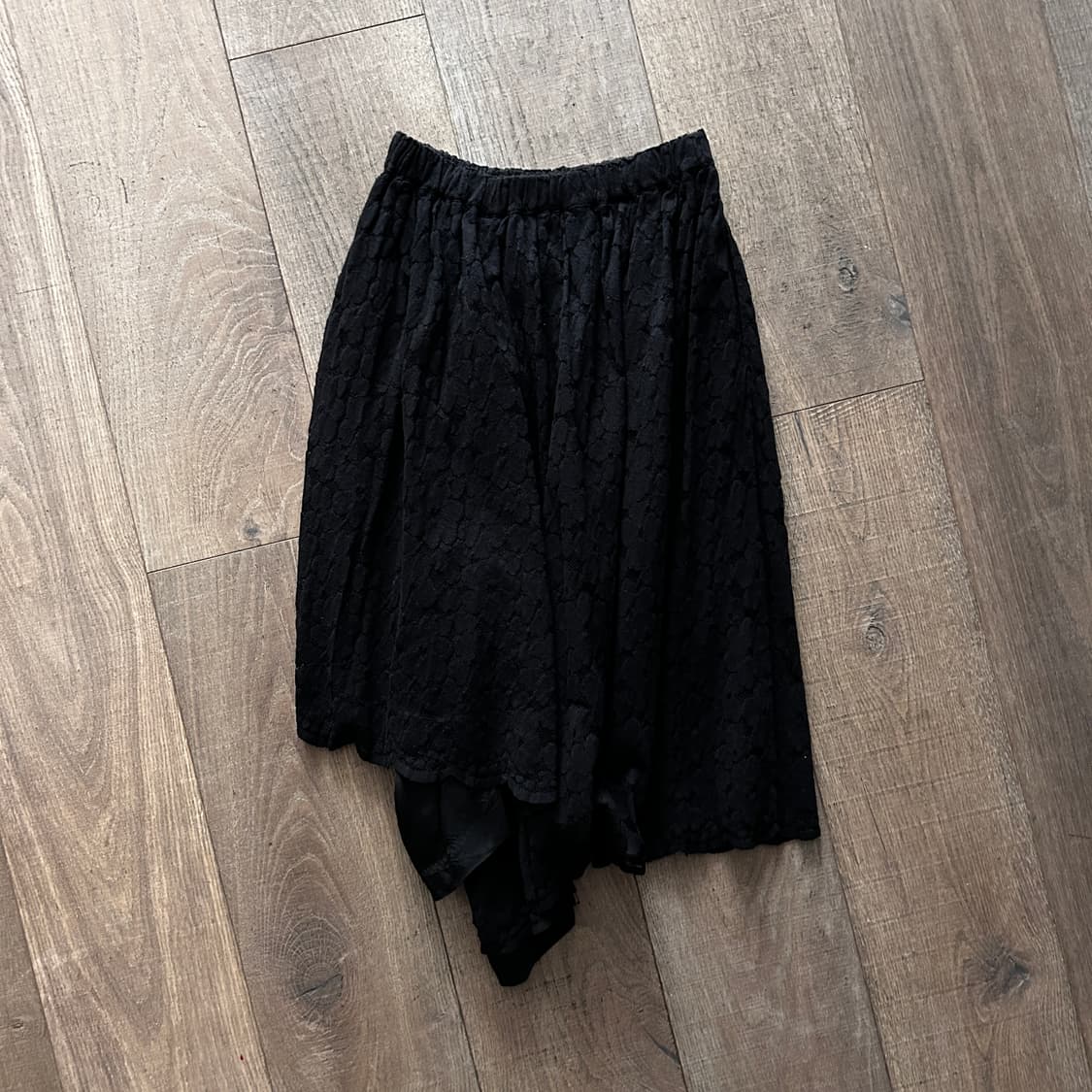 Lace Asymmetry Skirt Pants 상품이미지10