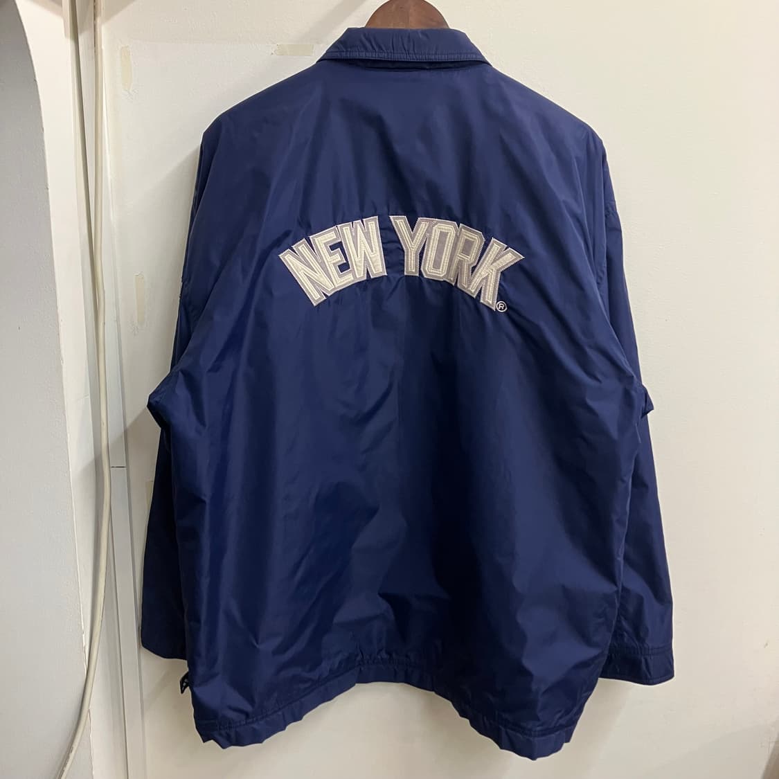 N173 아디다스 뉴욕양키스 코치 자켓 상품이미지2
