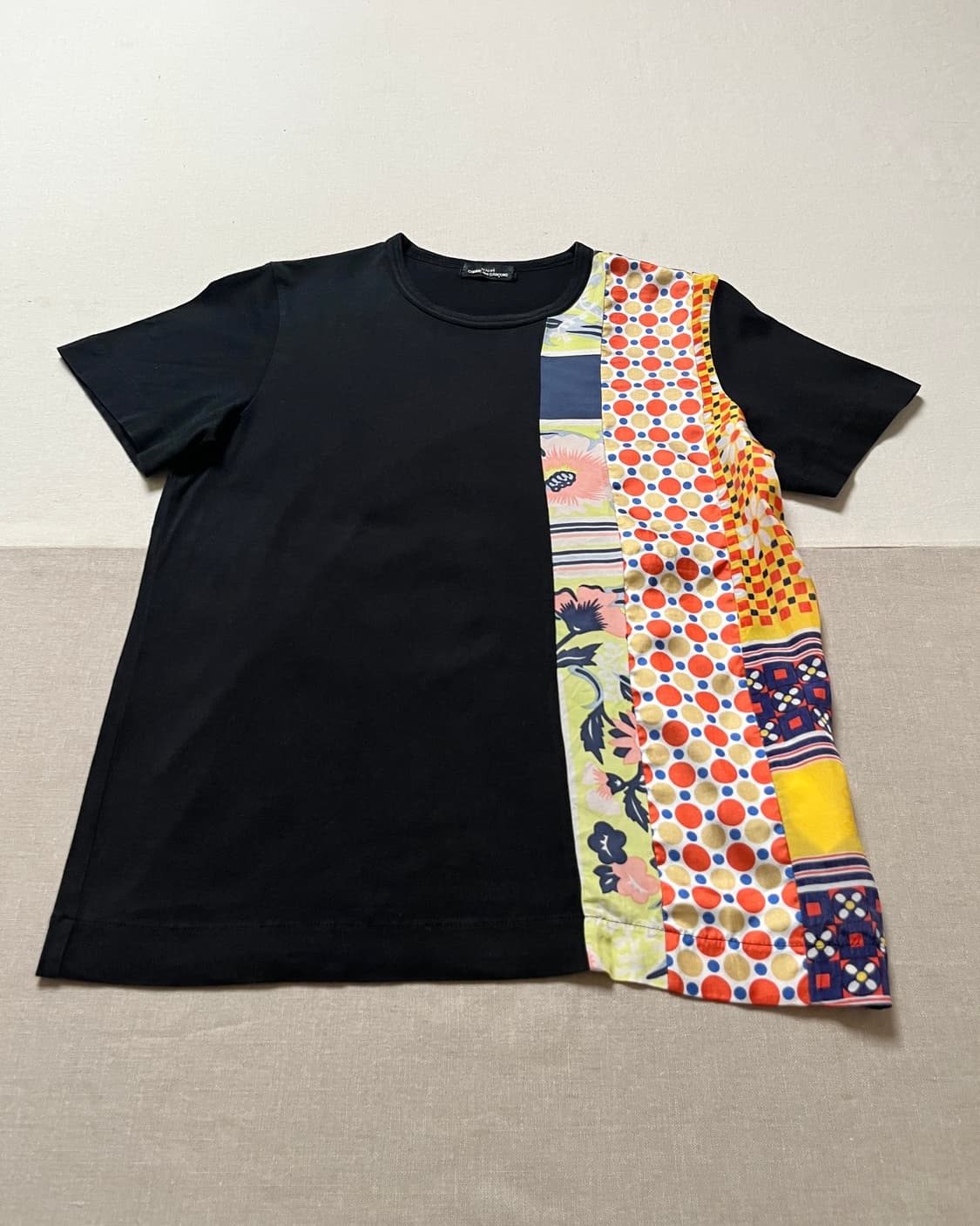 꼼데가르송 패치워크 프린트 티셔츠 Comme des Garcons 상품이미지3