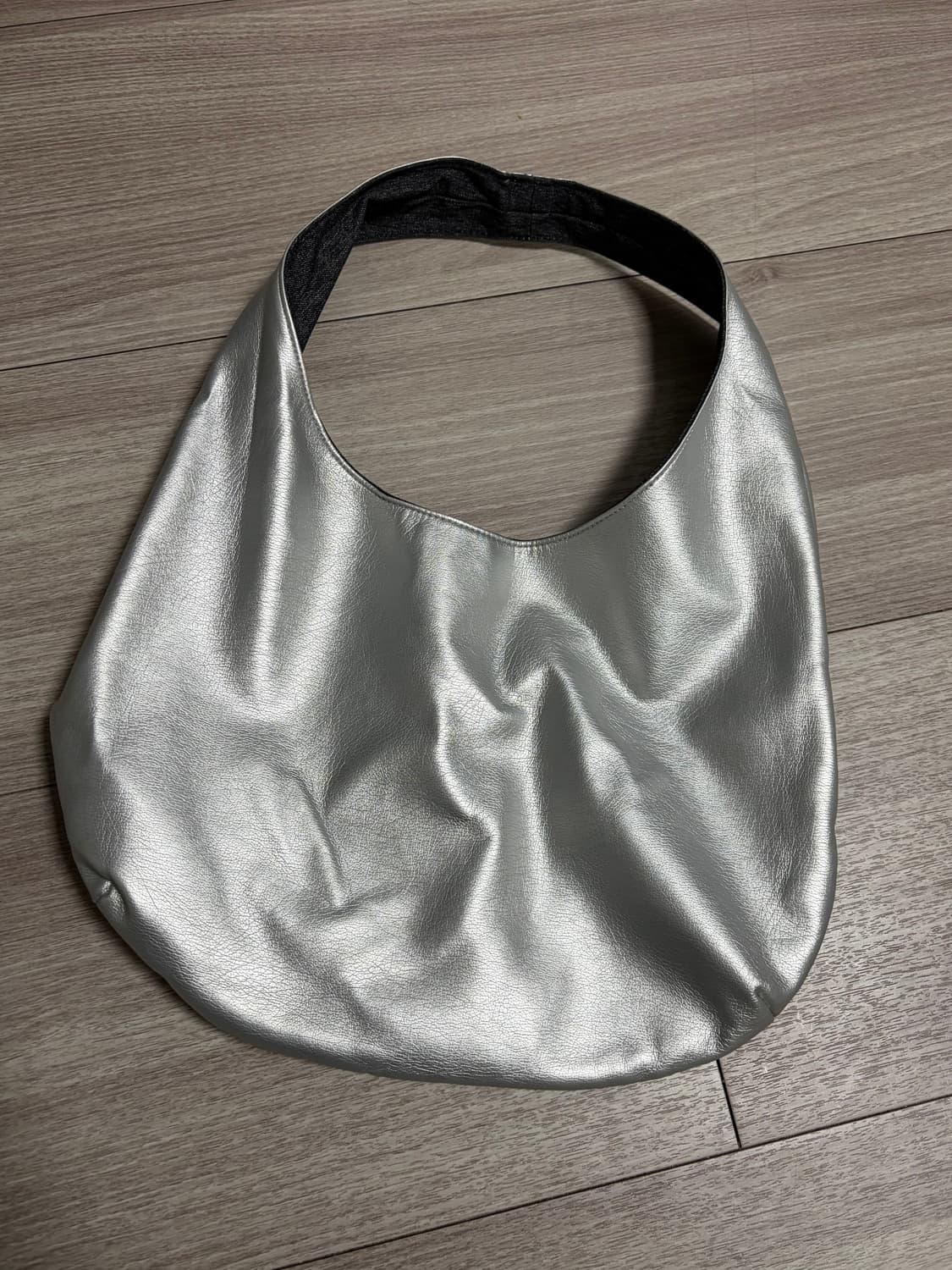 카나리 미니 투웨이 숄더백 (실버/데님) 상품이미지6