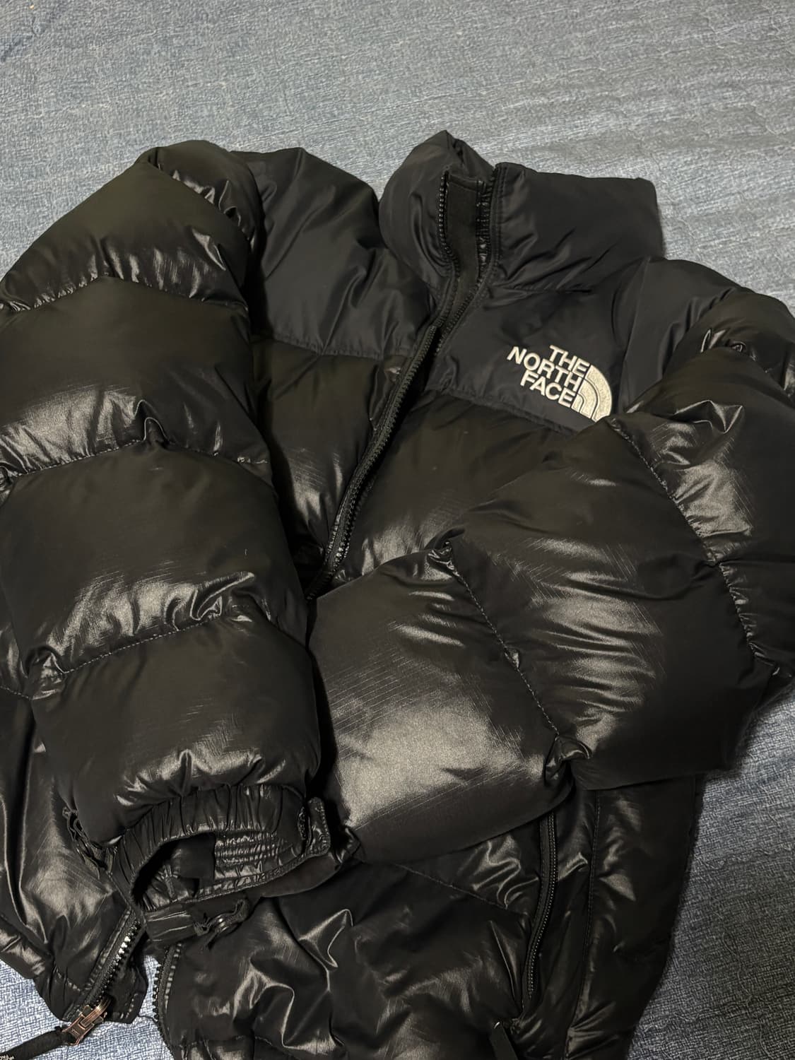 노스페이스 눕시 1996 리얼 블랙 m 패딩 숏패딩 상품이미지2