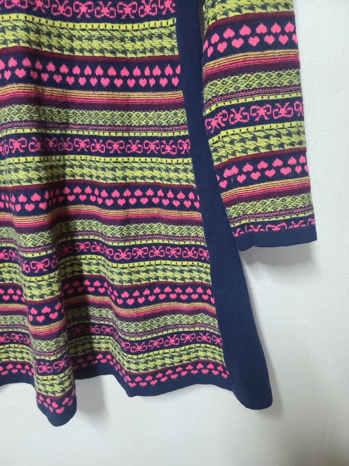 레니본 캐시미어 혼방 니트 원피스 상품이미지3