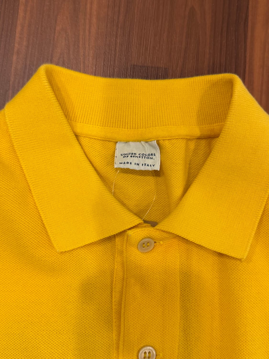 90s Benetton 베네통 카라티 pk 티셔츠 (made Italy) 상품이미지8