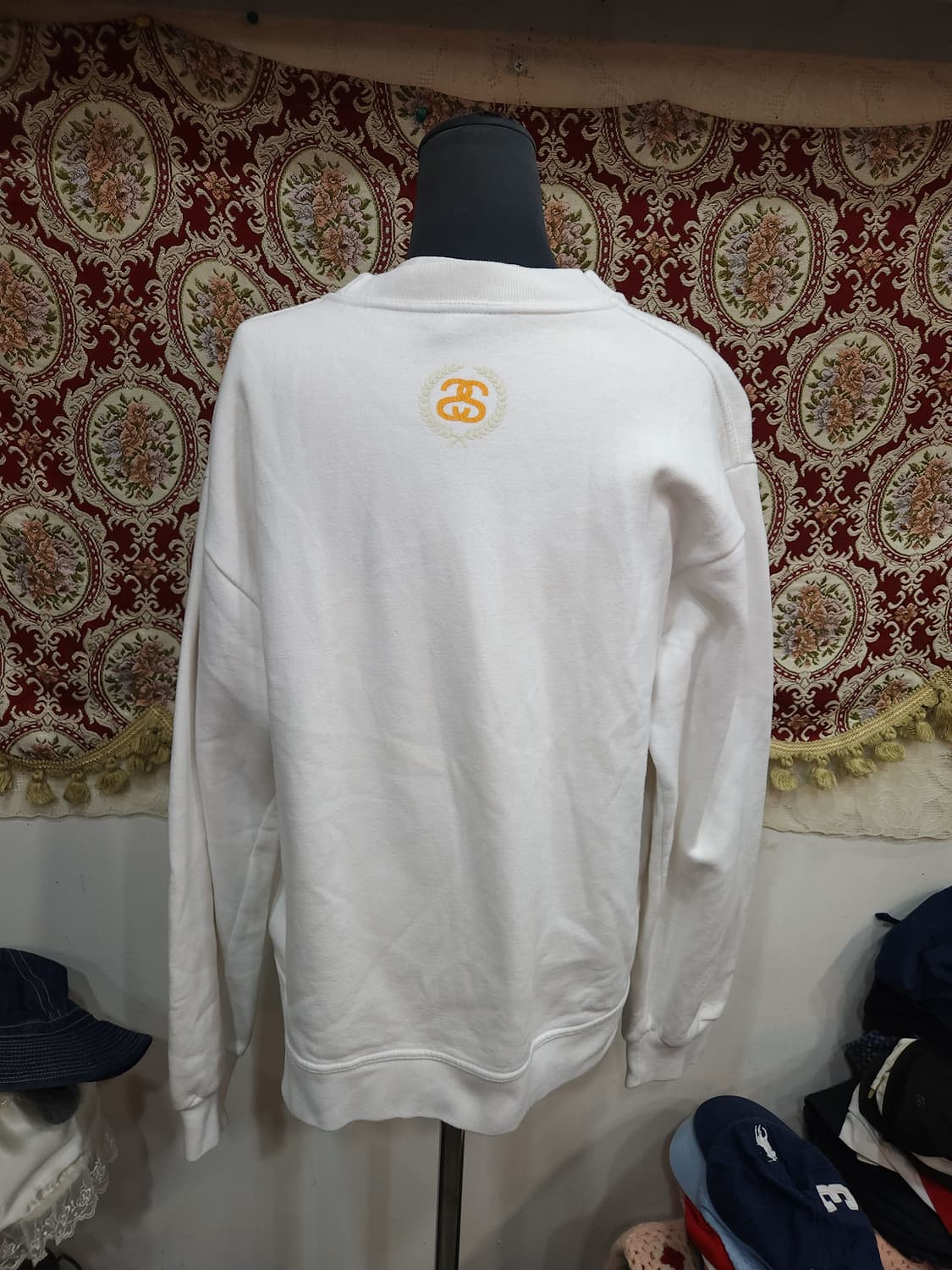 스투시 90s 빅스컬 화이트 기모 맨투맨 stussy 상품이미지7