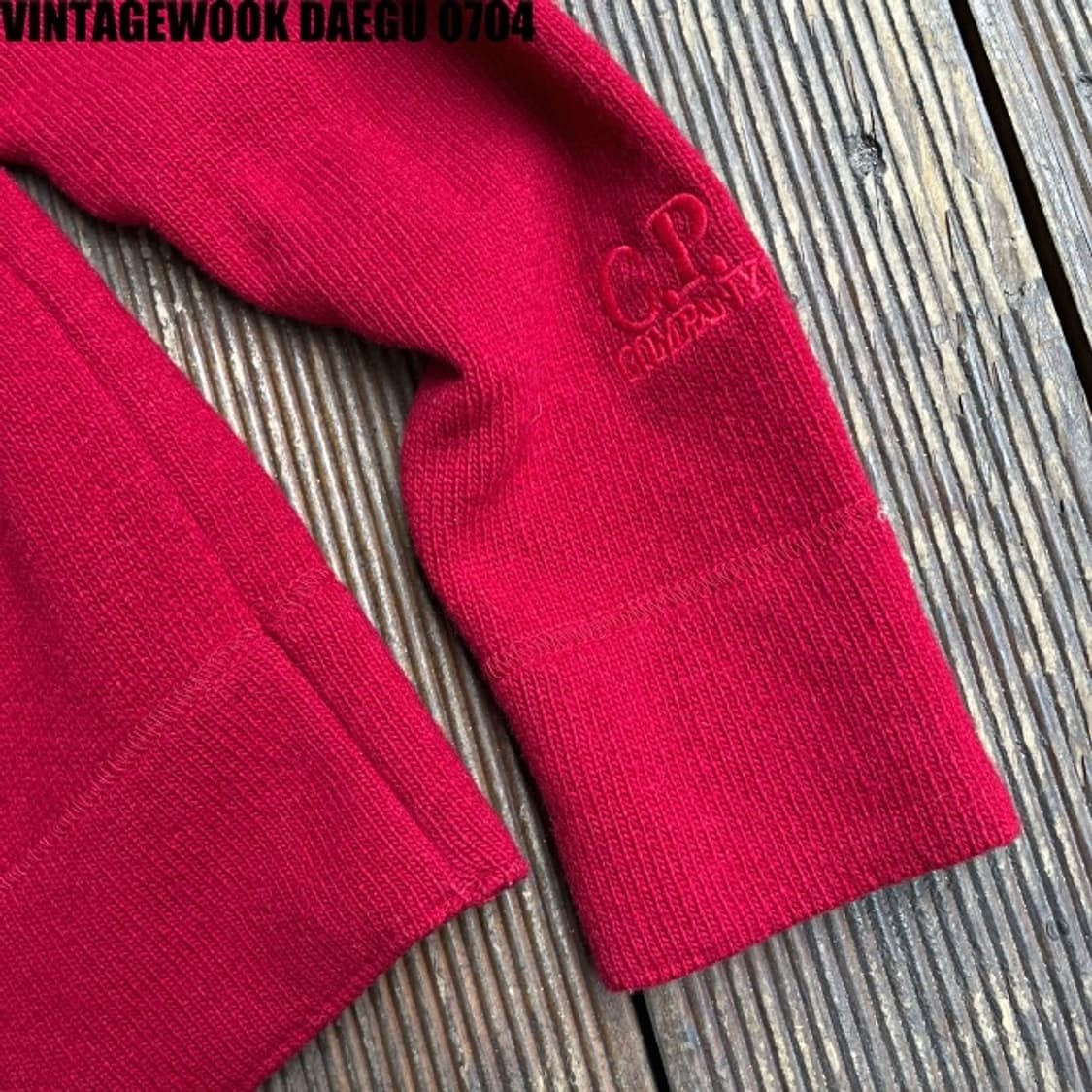 CP컴퍼니 고글 니트 후드집업  상품이미지4