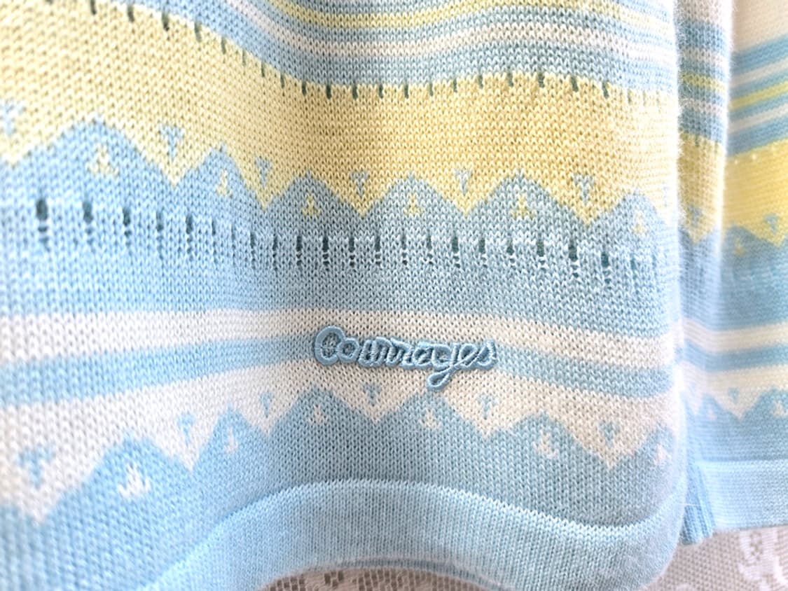 꾸레쥬 빈티지 니트 상품이미지4