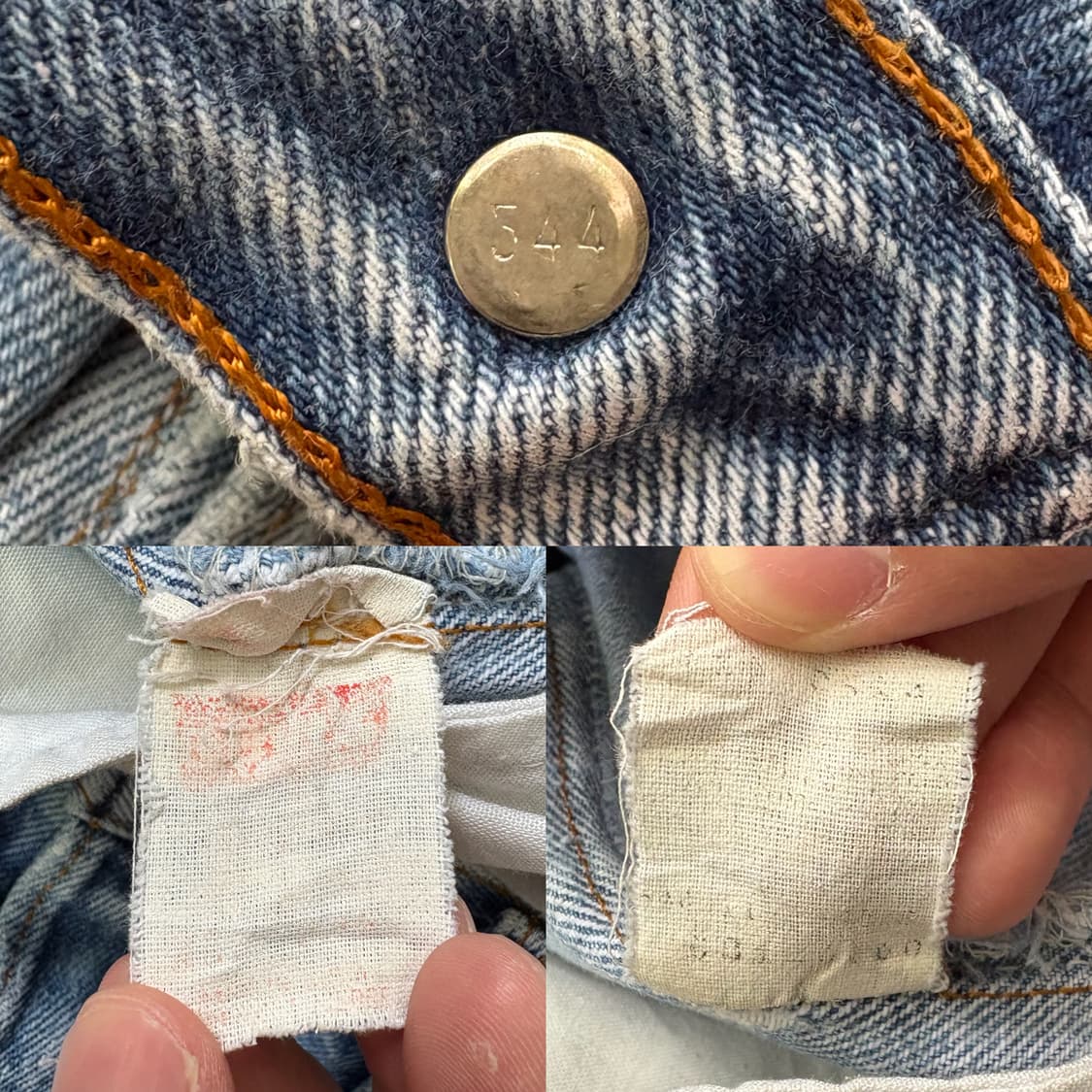90s USA 리바이스 Levi’s 501XX 데님 팬츠 상품이미지10
