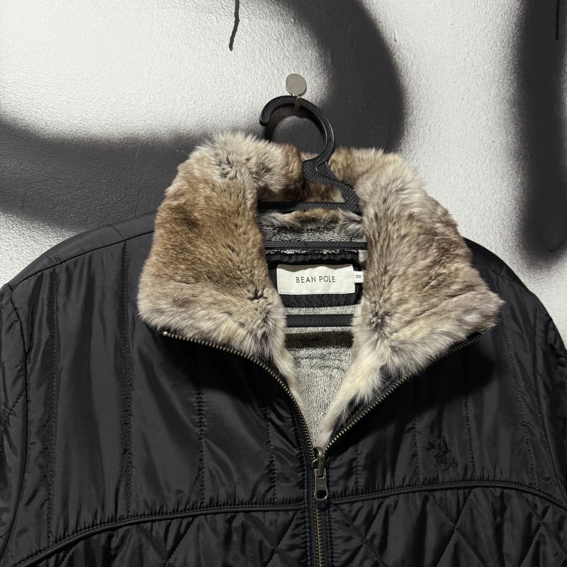 빈폴 퍼 안감 디테일 퀼팅 집업 자켓 상품이미지3