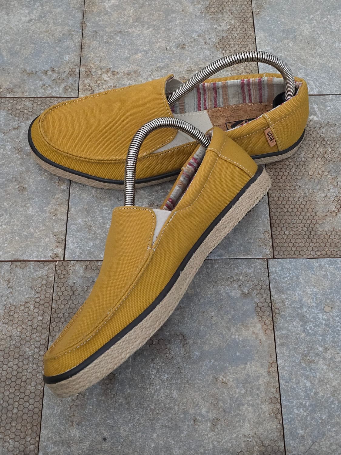 (260)반스 서프 사이더 머스타드 슬립온 상품이미지5