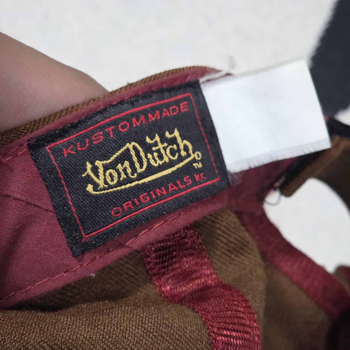 본더치 Y2K 핑크 브라운 볼캡 상품이미지6