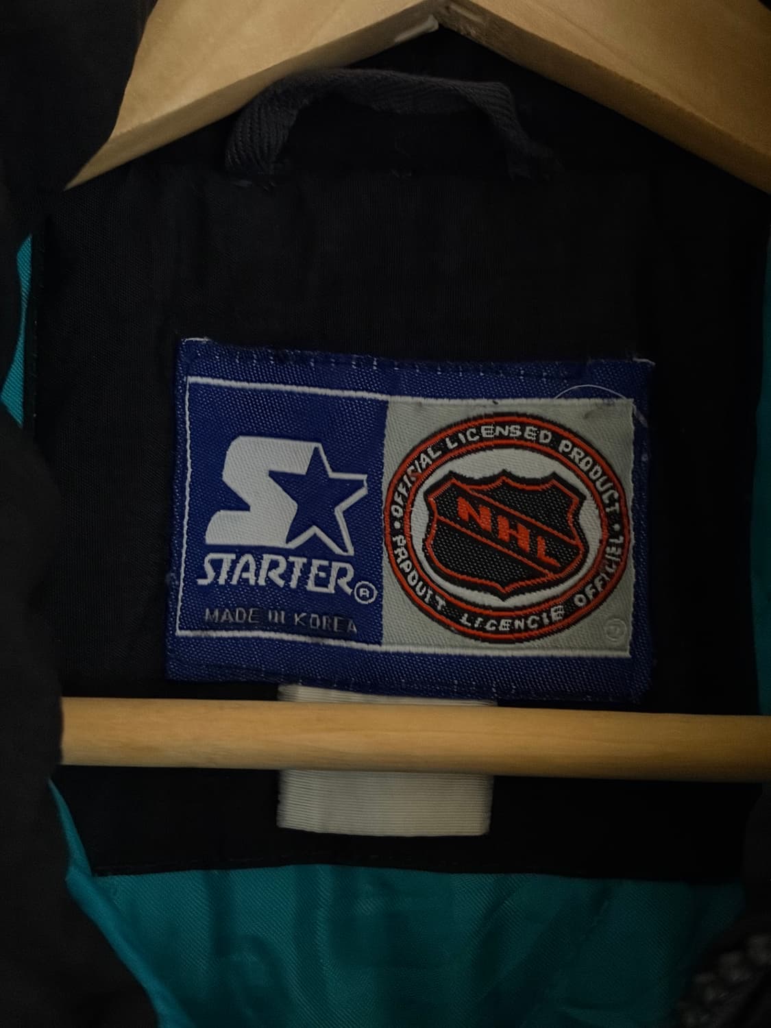 90s Starter San jose Sharks Jacket 상품이미지6