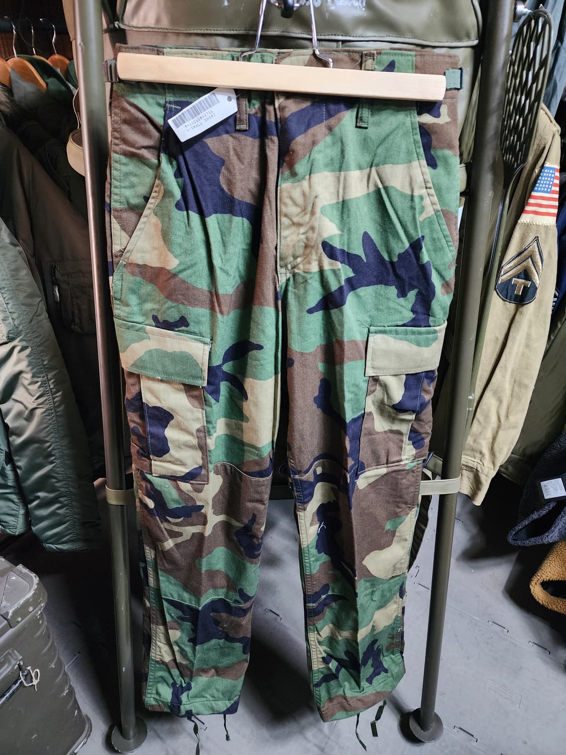 미군 오리지널 우드랜드 전투복 하의 BDU 팬츠 상품이미지1