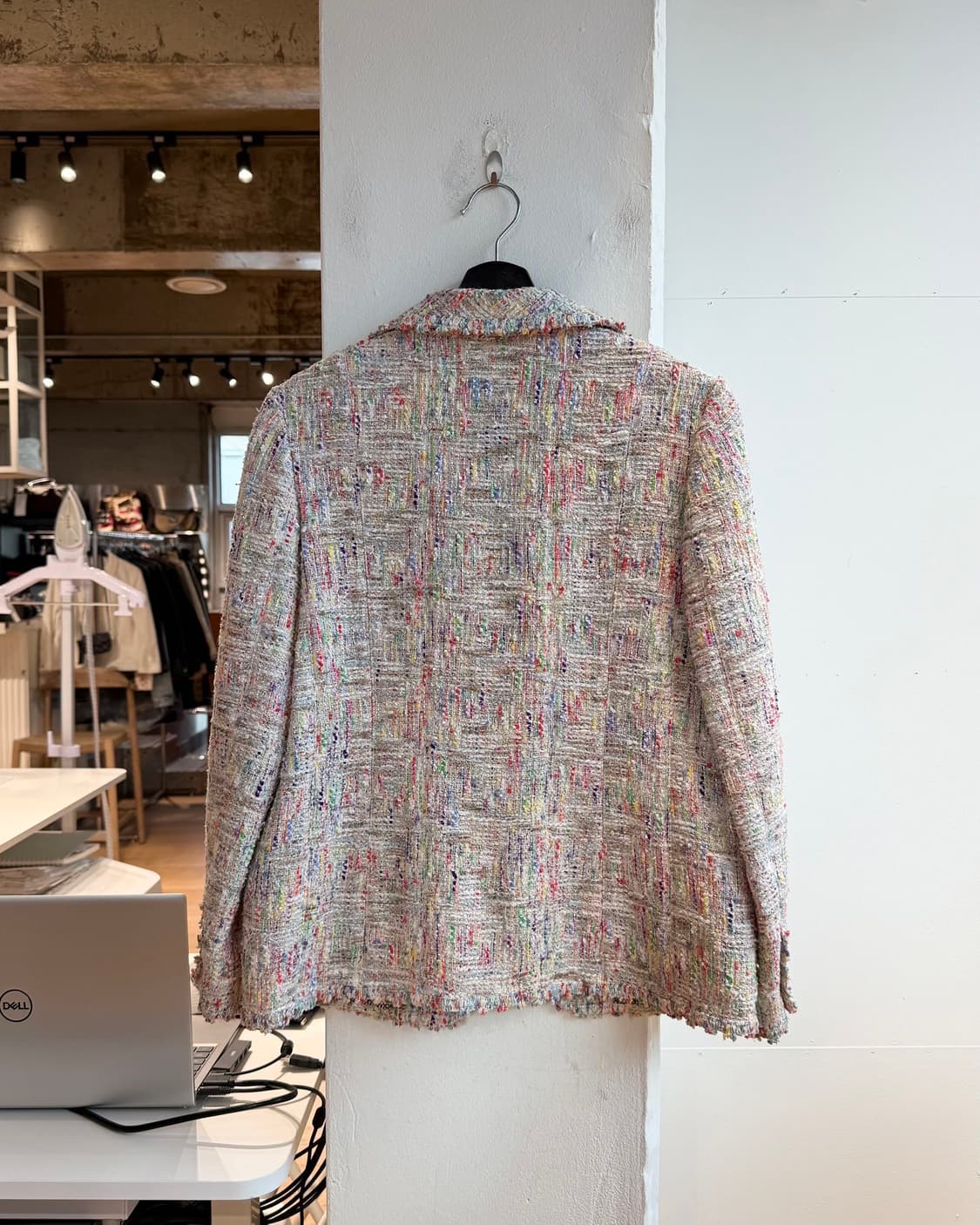 샤넬 멀티컬러 트위드 셋업  상품이미지5