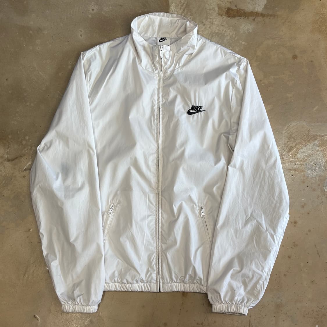S 나이키 화이트 우븐 자켓  상품이미지2
