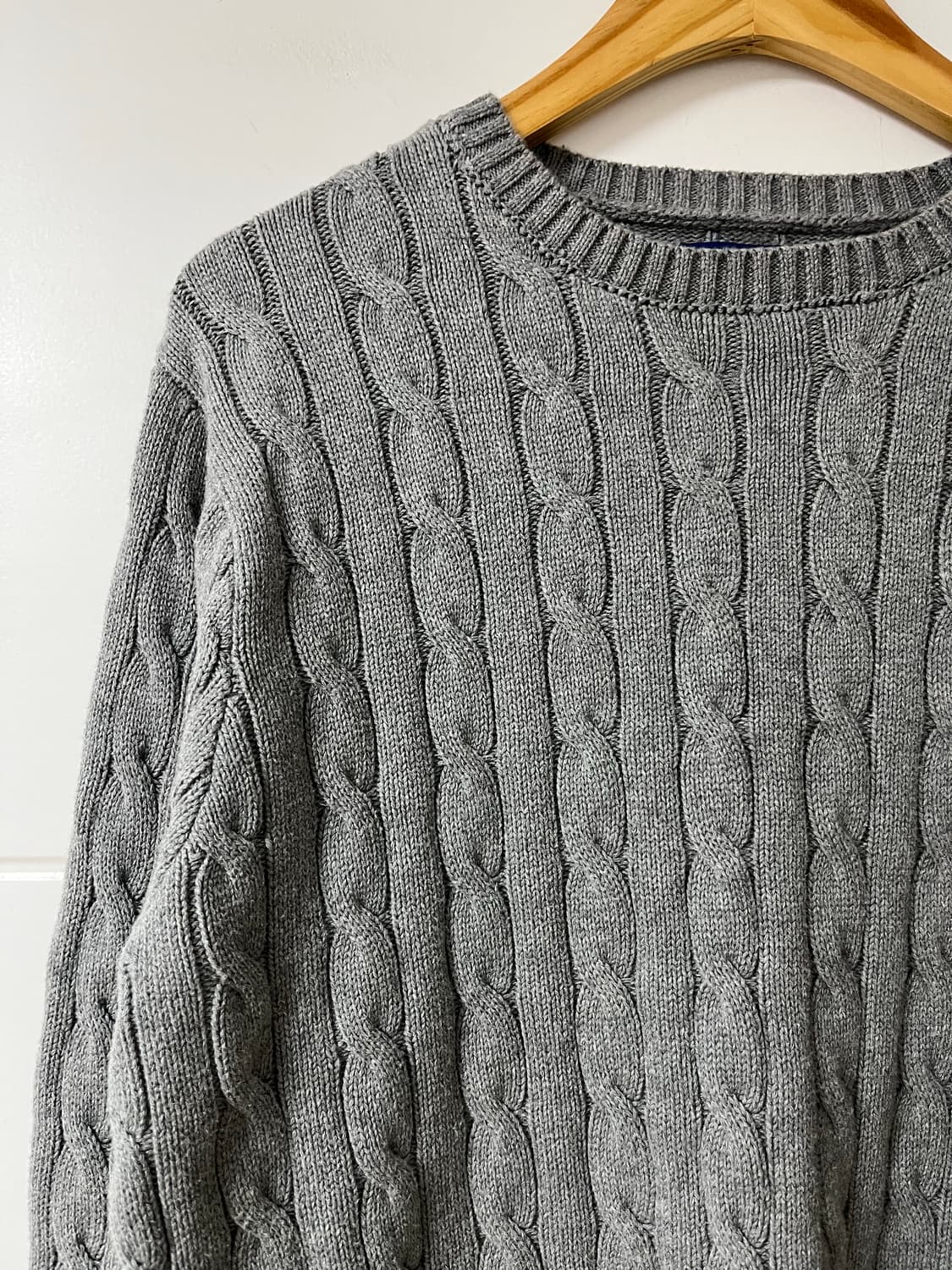 폴로 꽈베기 니트 폴로 케이블 니트 상품이미지4