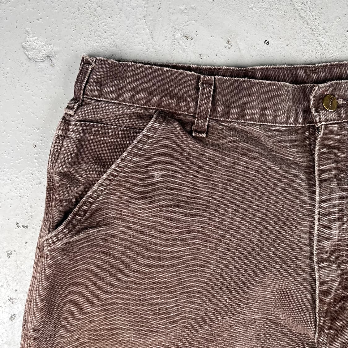 칼하트 다크 브라운 싱글니 카펜터 팬츠 B11DKB 상품이미지7