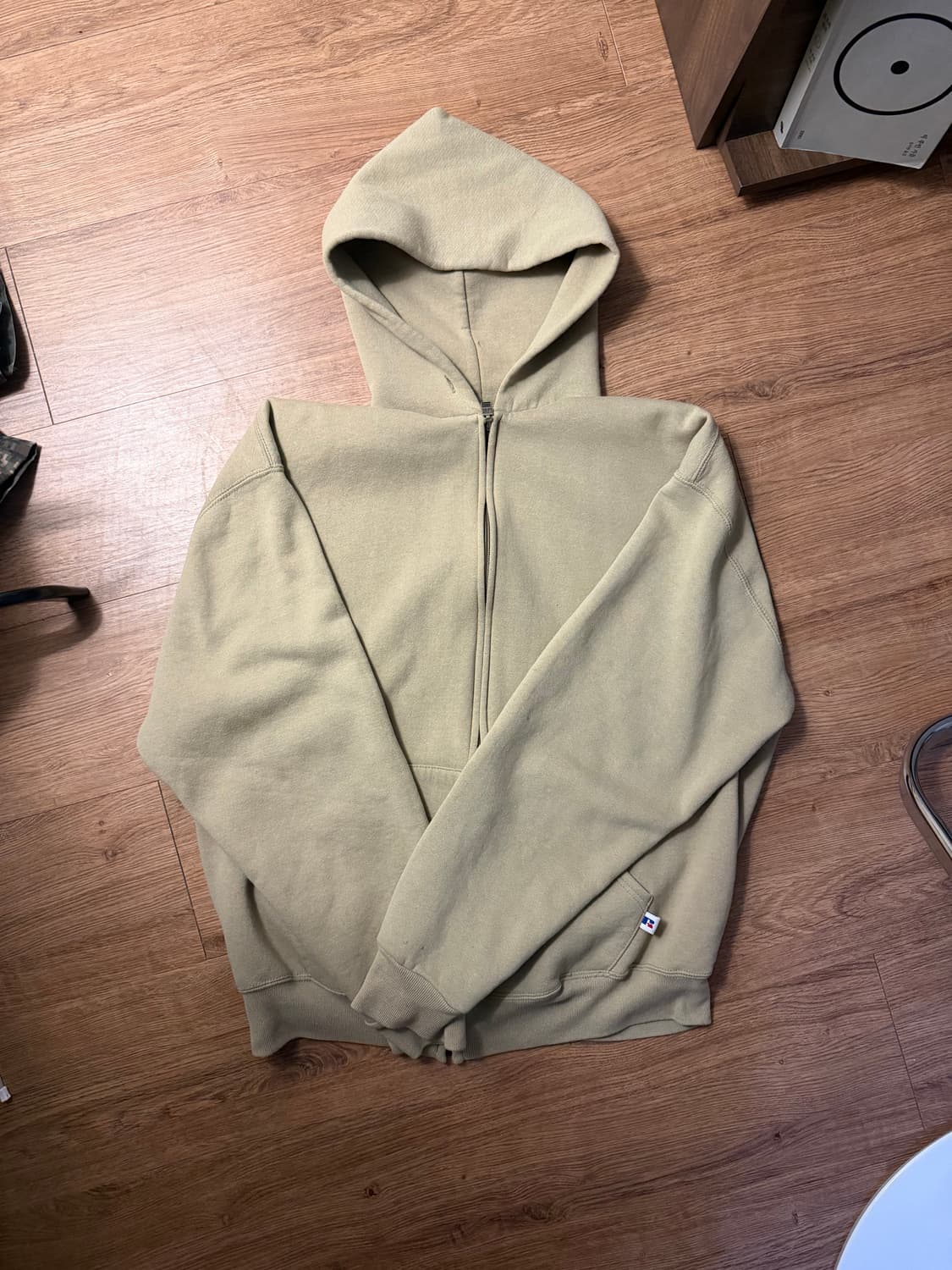 90s Russell Athletic zip up hoodie 상품이미지1