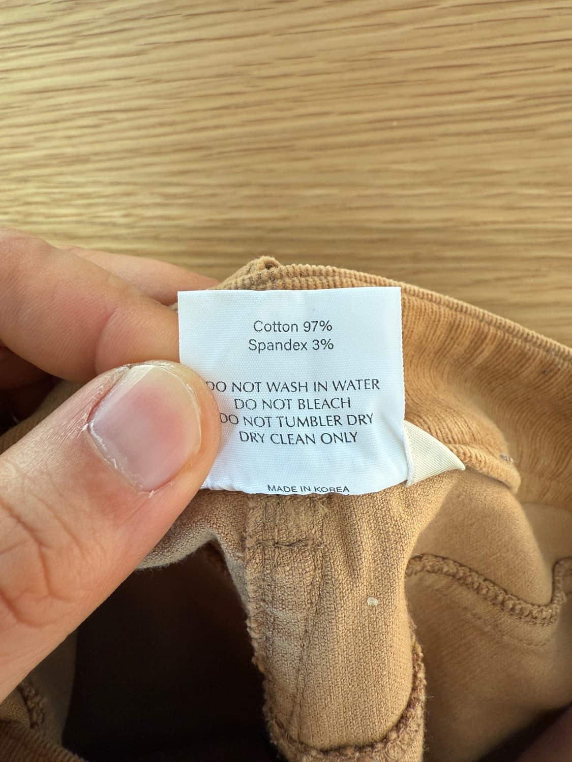 포니테일(PONYTAIL) 코듀로이 팬츠 상품이미지6