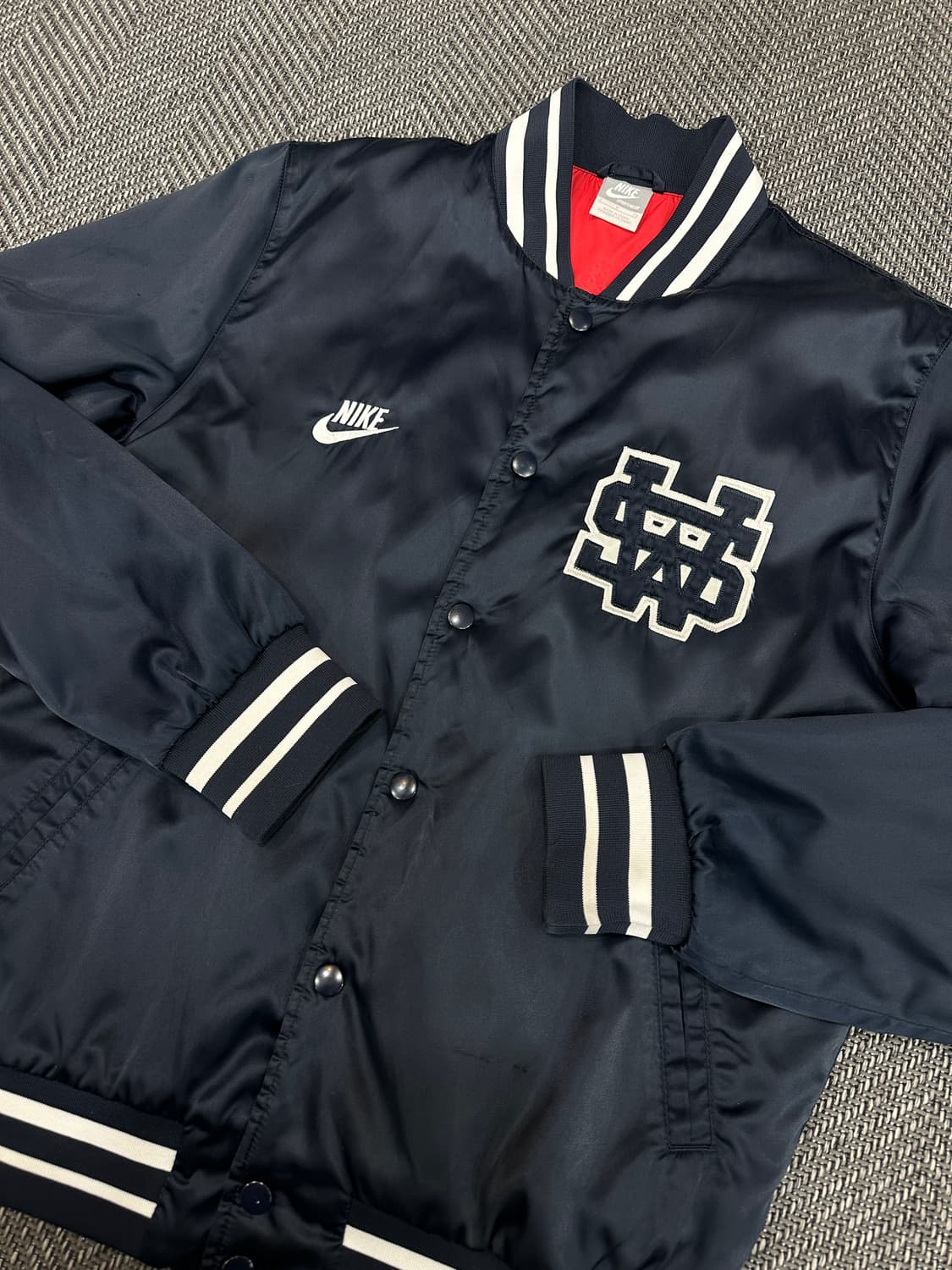 나이키 바시티자켓 네이비 상품이미지2