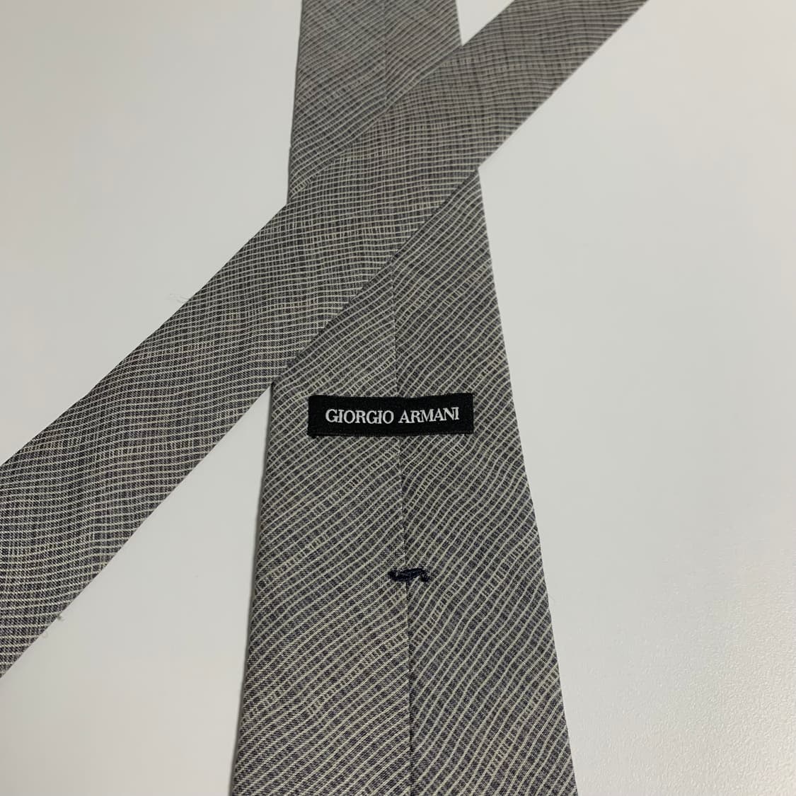 조르지오 아르마니 신형라벨 명품 클래식 정장넥타이 7.7cm 상품이미지5