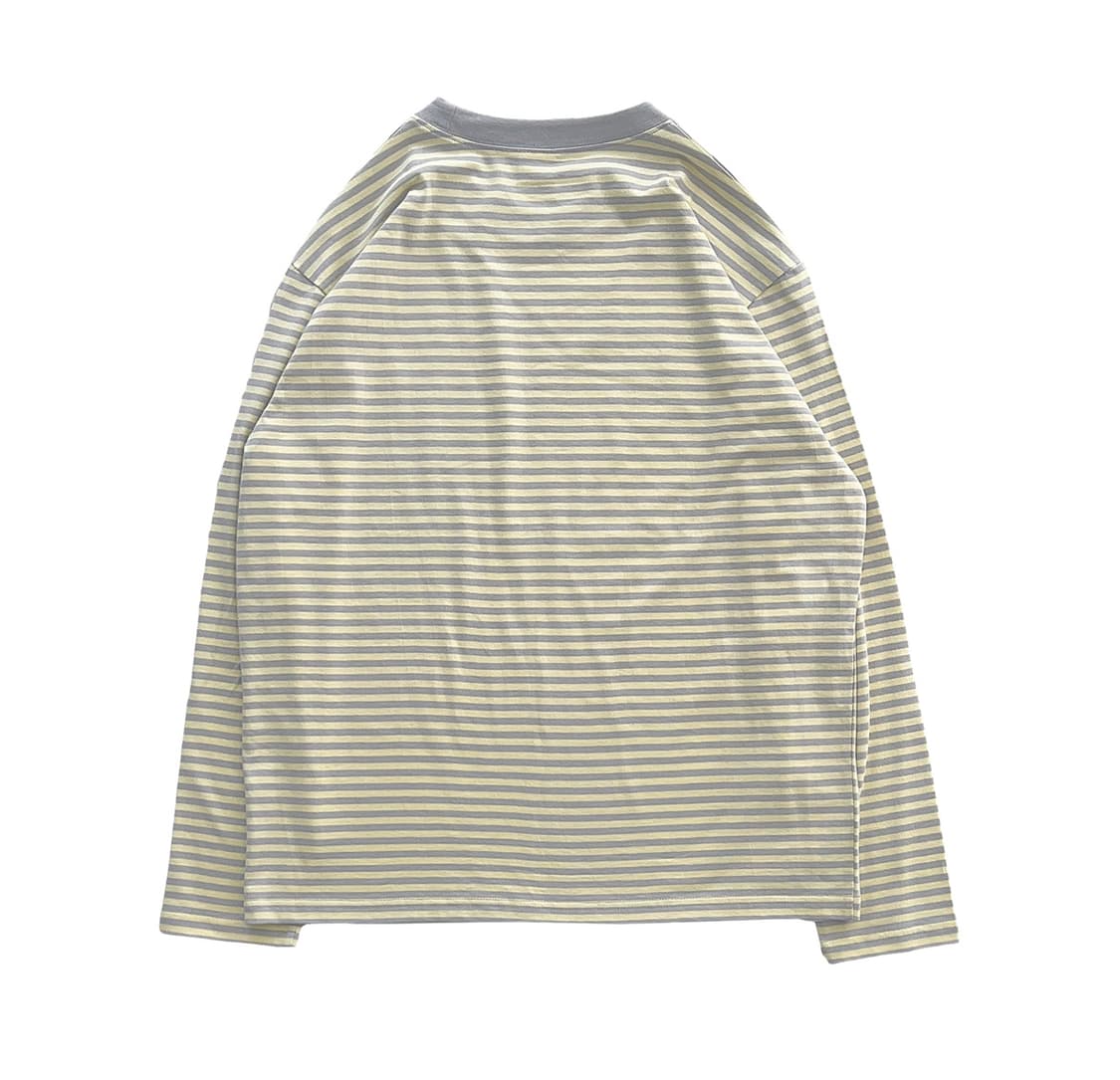 더콜디스트모먼트 TCM 미니 로고 스트라이프 롱슬리브 상품이미지2