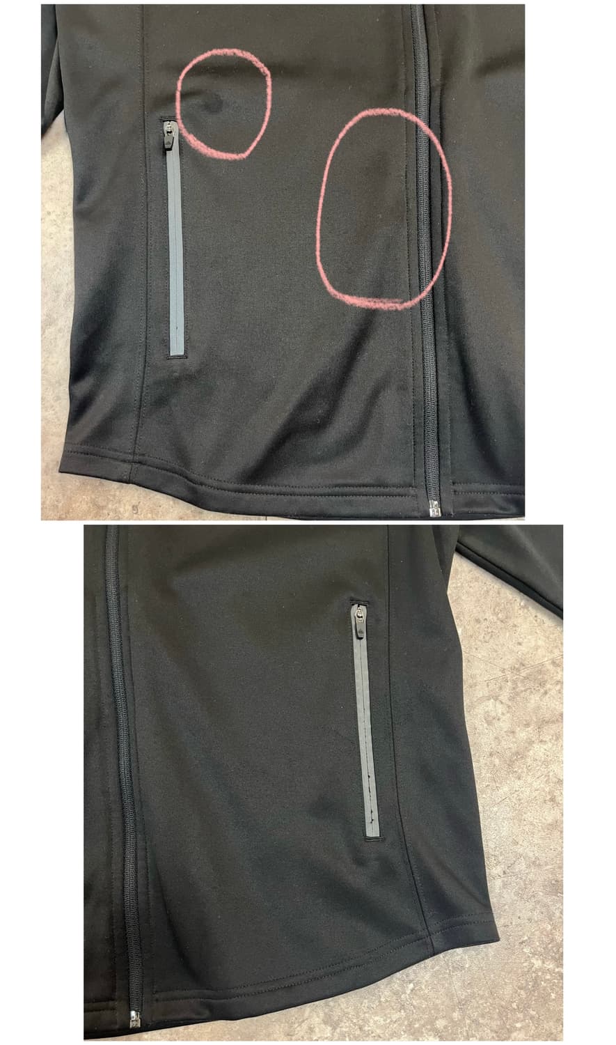 아디다스 후드집업 블랙 M #csz3489 상품이미지6