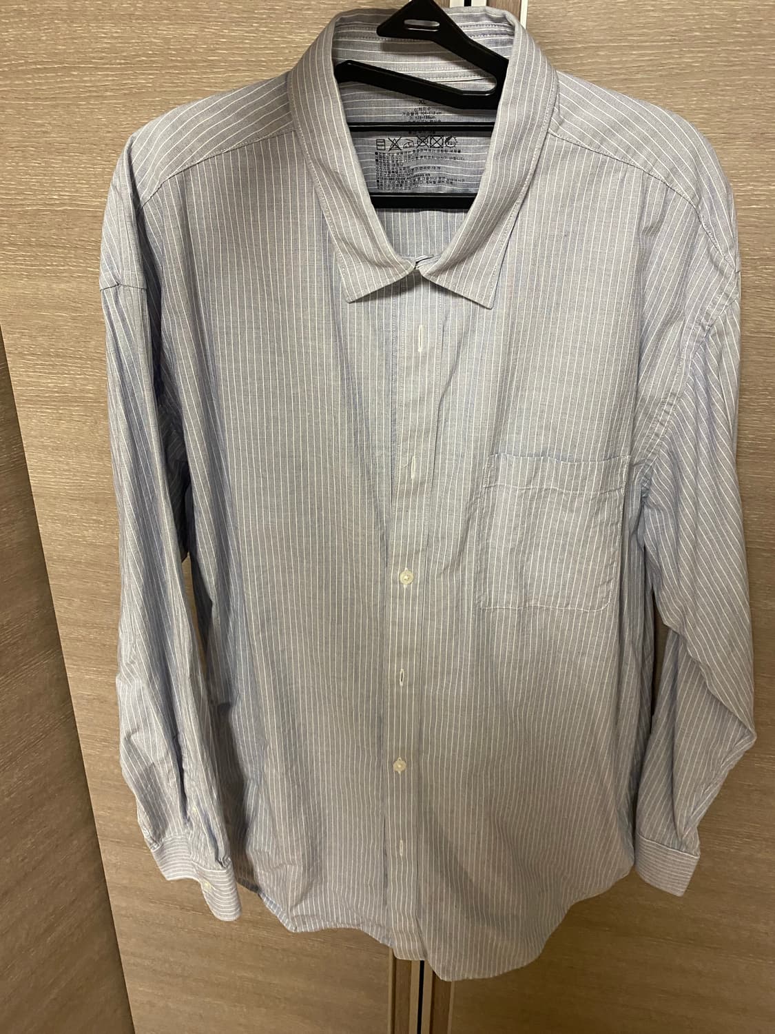 무인양품 옥스포드 스트라이프 셔츠 xl 상품이미지1