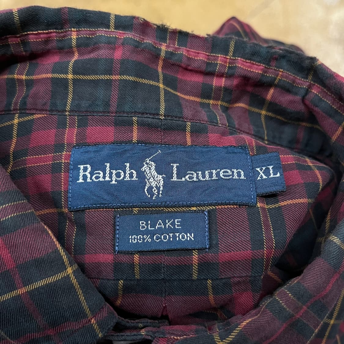 [정품/XL] 폴로 랄프로렌 체크 긴팔 셔츠 b10 상품이미지5
