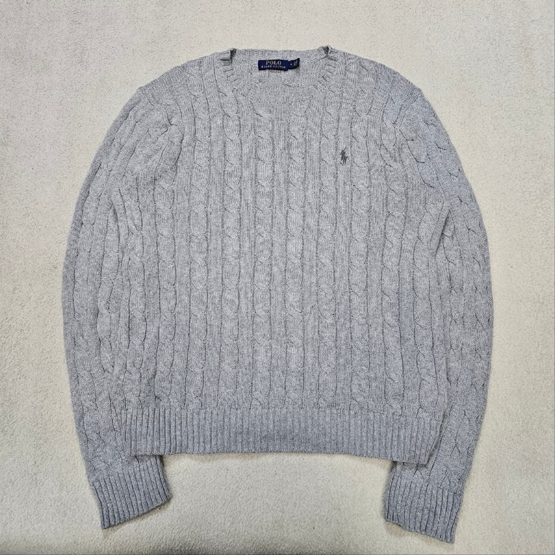 폴로 랄프 로렌 신형 케이블 니트 M 상품이미지1