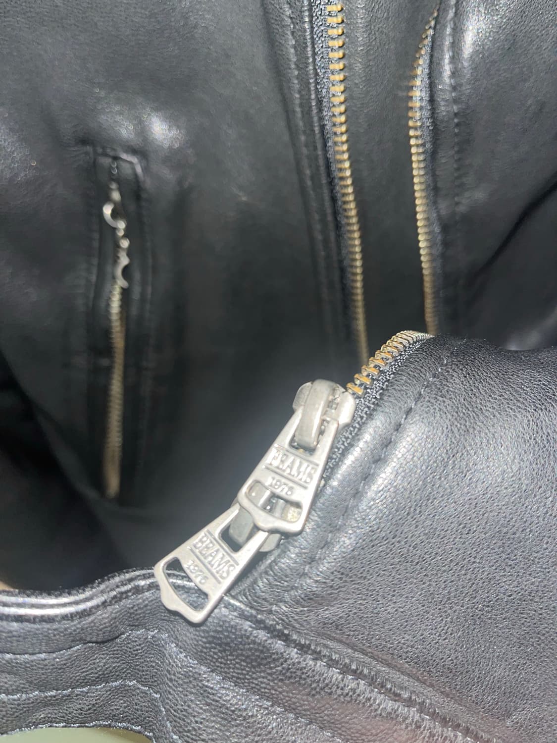 빔즈 램스킨 레더자켓 릭오웬스st 상품이미지5