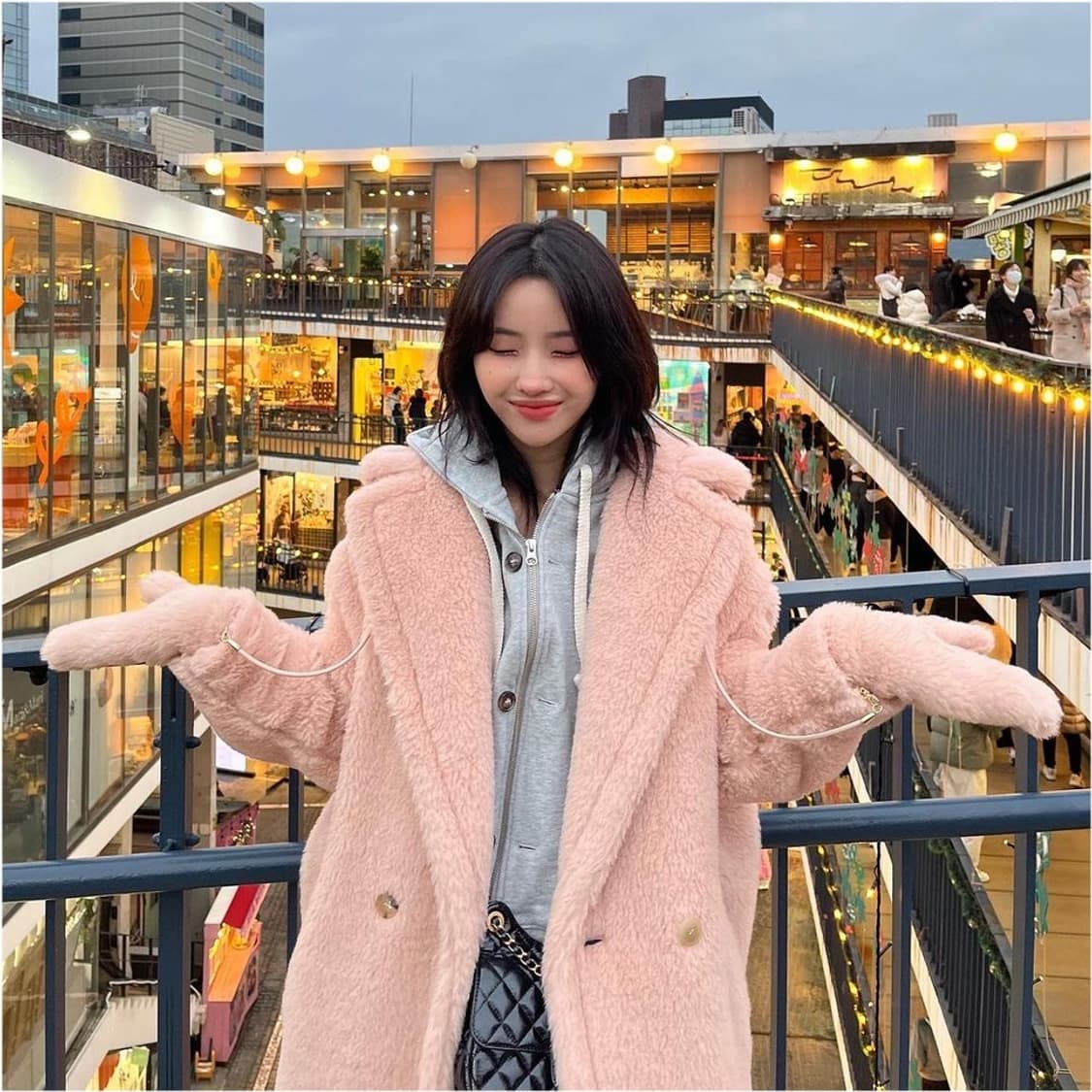 막스마라 테디코트 베이비핑크 상품이미지1