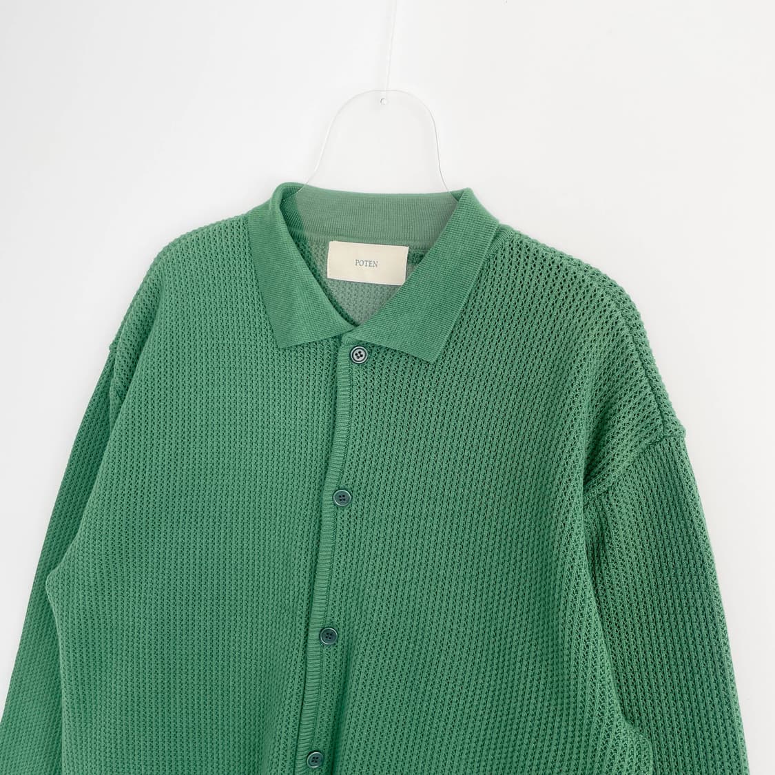 F1 포텐 POTEN 카라 니트 가디건 105사이즈 상품이미지2