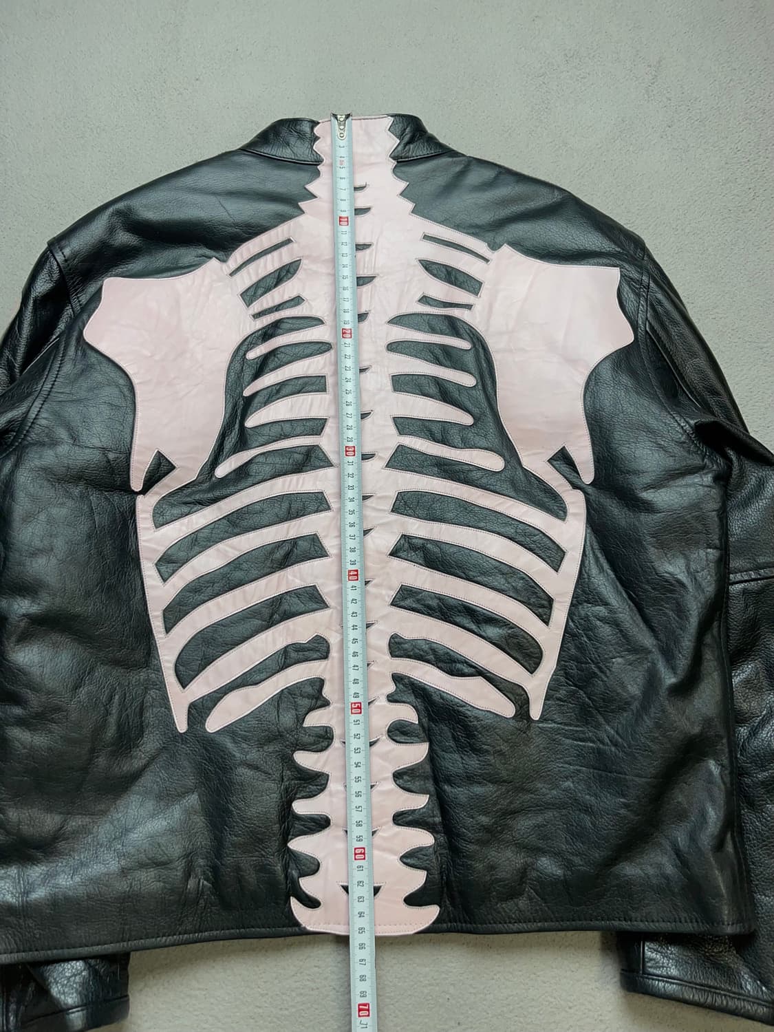 [택❌] 스켈레톤 소가죽자켓 -100-105 (밴슨 스타일) 상품이미지7