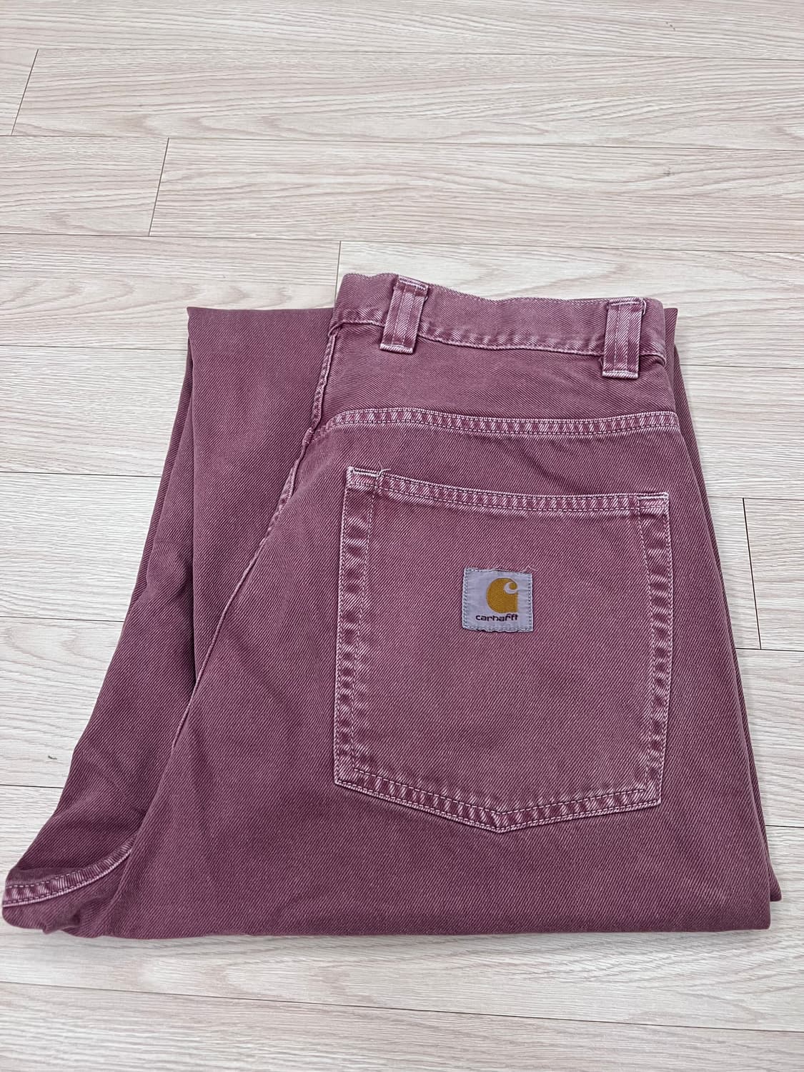 칼하트윕 브랜든 팬츠 더스티핑크 M 상품이미지1